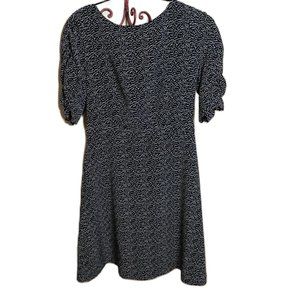 Isaac Mizrahi Black with White Small Poka Dots